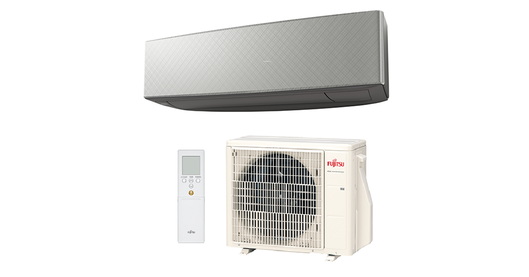 Fujitsu Design 3,5 KW ASYG12KETA-B/AOYG12KETA Szürke Szett